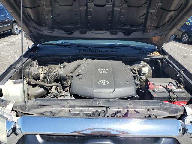 5TFJU4GNXFX069294 - 2015 TOYOTA TACOMA DOUBLE CAB PRERUNNER GRAY photo 11