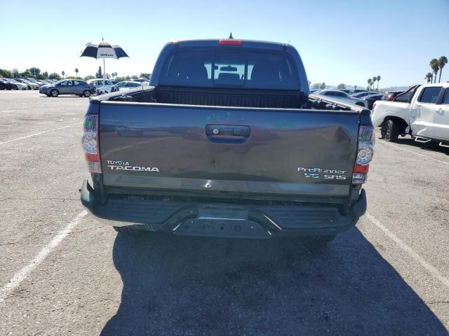 5TFJU4GNXFX069294 - 2015 TOYOTA TACOMA DOUBLE CAB PRERUNNER GRAY photo 6