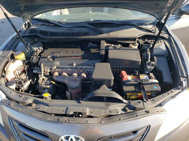 4T1BE46K97U620404 - 2007 TOYOTA CAMRY CE GRAY photo 11