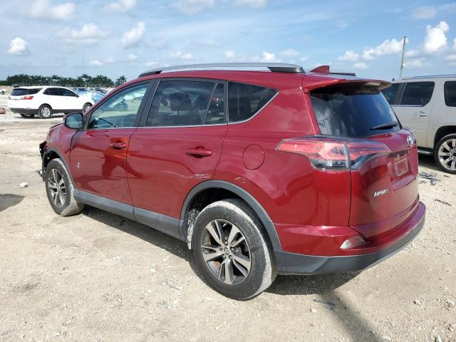 2T3WFREVXJW464766 - 2018 TOYOTA RAV4 ADVENTURE RED photo 2