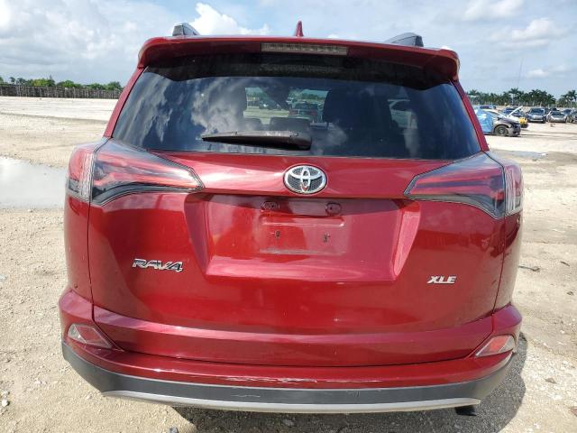 2T3WFREVXJW464766 - 2018 TOYOTA RAV4 ADVENTURE RED photo 6