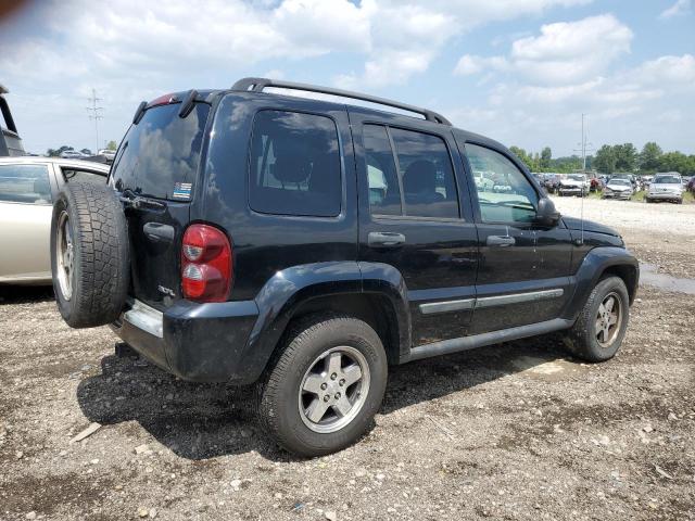 1J4GL38KX5W669842 - 2005 JEEP LIBERTY RENEGADE BLACK photo 3