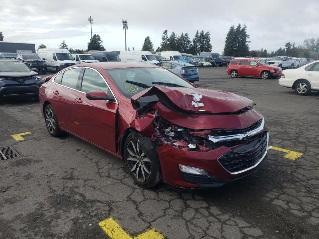 1G1ZG5ST3LF079164 - 2020 CHEVROLET MALIBU RS Կարմիր լուսանկար 1