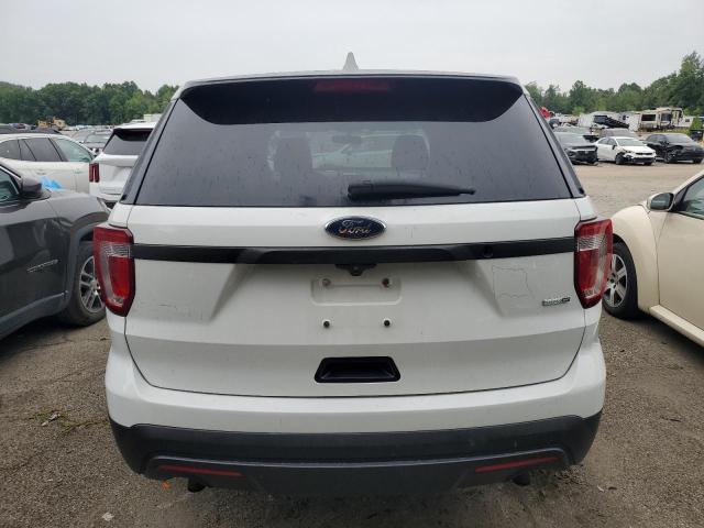 1FM5K8AR4HGD57854 - 2017 FORD EXPLORER POLICE INTERCEPTOR 白色 照片 6