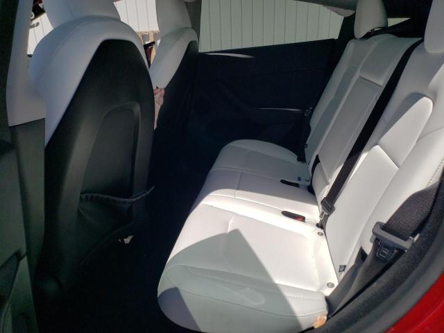 7SAYGDEE1SF250803 - 2025 TESLA MODEL Y RED photo 10