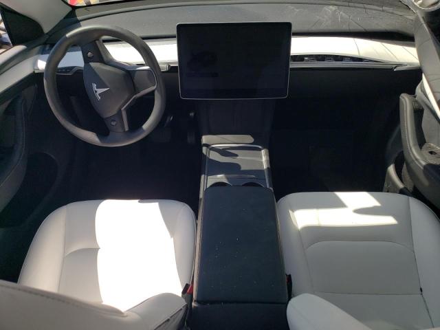 7SAYGDEE1SF250803 - 2025 TESLA MODEL Y RED photo 8