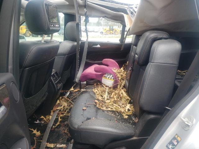 4JGDF6EE3GA708864 - 2016 MERCEDES-BENZ GL 450 4MATIC SILVER photo 11