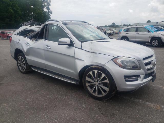 4JGDF6EE3GA708864 - 2016 MERCEDES-BENZ GL 450 4MATIC SILVER photo 4