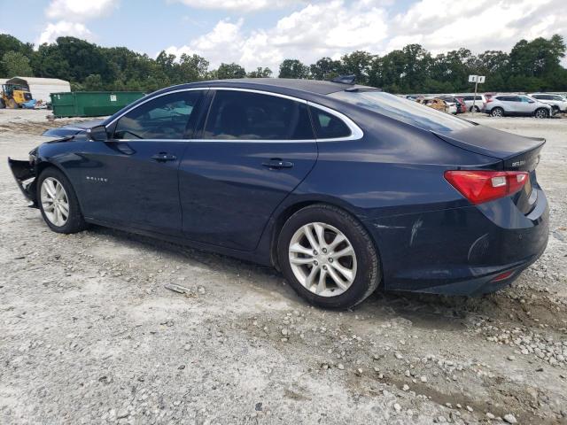 1G1ZJ5SU1HF143235 - 2017 CHEVROLET MALIBU HYBRID BLUE photo 2