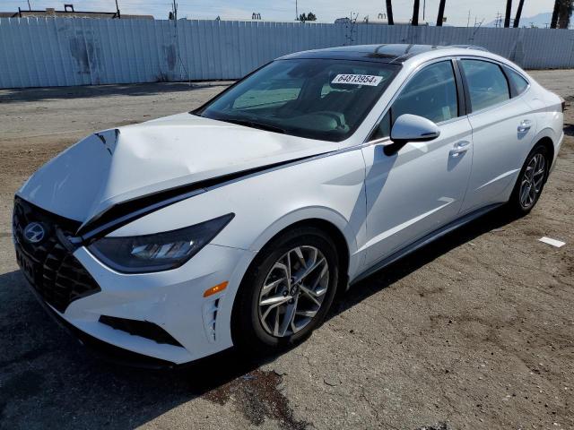 KMHL14JA1PA280827 - 2023 HYUNDAI SONATA SEL WHITE photo 1