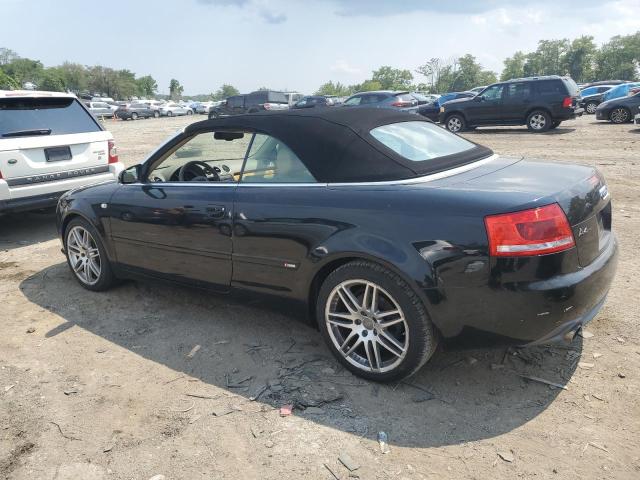 WAUDF48H39K006570 - 2009 AUDI A4 2.0T CABRIOLET QUATTRO BLACK photo 2