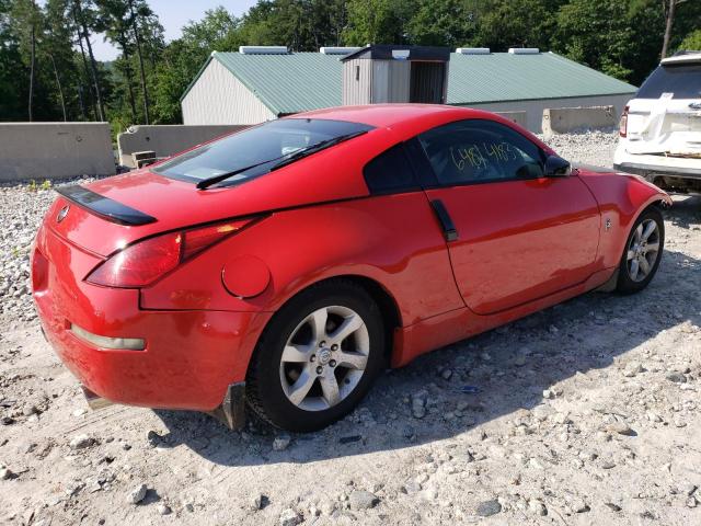 JN1AZ34E23T000556 - 2003 NISSAN 350Z COUPE RED photo 3