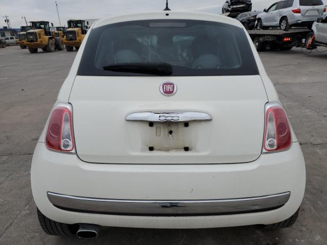 3C3CFFCR4DT747512 - 2013 FIAT 500 LOUNGE CREAM photo 6