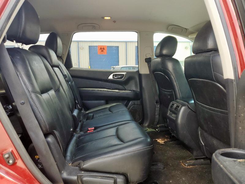 5N1AR2MN0EC706012 - 2014 NISSAN PATHFINDER S BURGUNDY photo 11