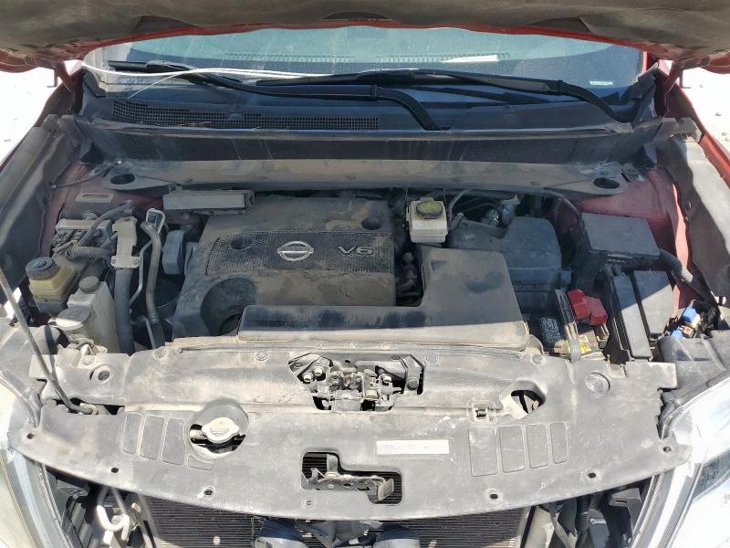 5N1AR2MN0EC706012 - 2014 NISSAN PATHFINDER S BURGUNDY photo 12