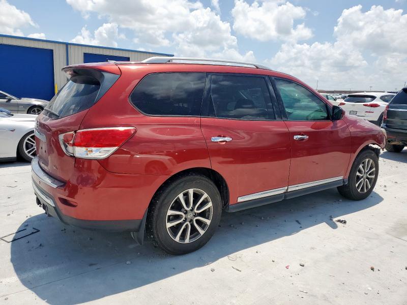 5N1AR2MN0EC706012 - 2014 NISSAN PATHFINDER S BURGUNDY photo 3