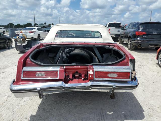 1G4AZ67YXCE441212 - 1982 BUICK RIVIERA RED photo 6