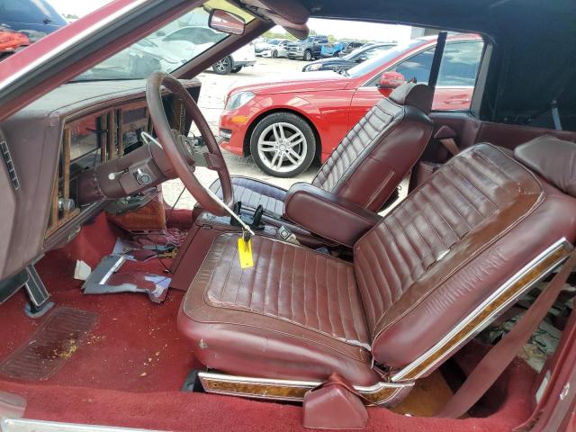 1G4AZ67YXCE441212 - 1982 BUICK RIVIERA RED photo 7