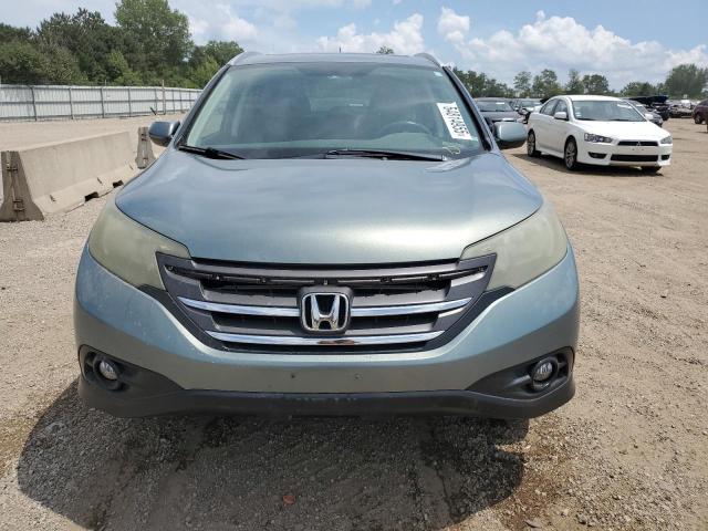 5J6RM4H71CL005659 - 2012 HONDA CR-V EXL TURQUOISE photo 5