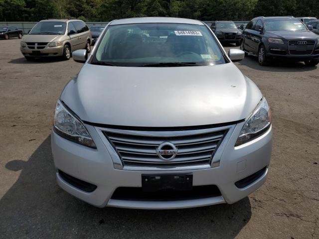 3N1AB7AP1EY305364 - 2014 NISSAN SENTRA S SILVER photo 5