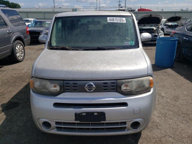 JN8AZ2KR9DT302204 - 2013 NISSAN CUBE S SILVER photo 5