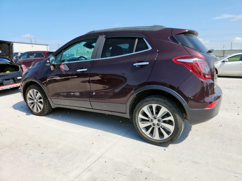 KL4CJASB4JB678331 - 2018 BUICK ENCORE PREFERRED BROWN photo 2