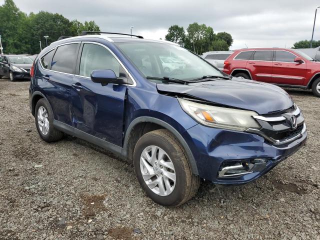 2HKRM4H79FH639798 - 2015 HONDA CR-V EXL BLUE photo 4