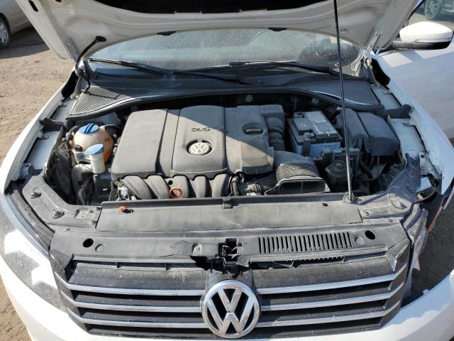 1VWBP7A31CC077093 - 2012 VOLKSWAGEN PASSAT SE WHITE photo 11