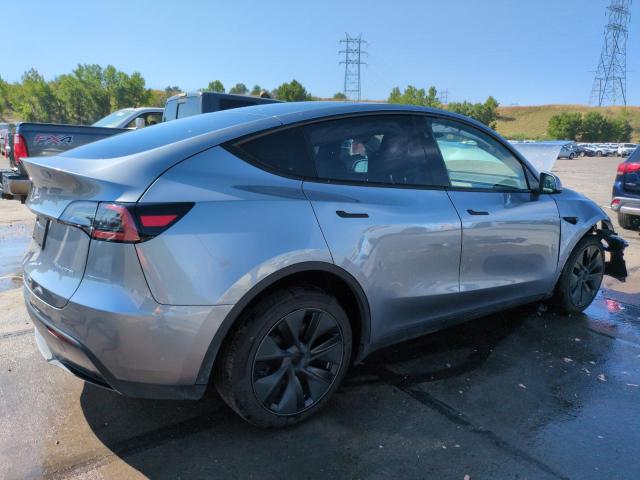 7SAYGDEEXSF292399 - 2025 TESLA MODEL Y GRAY photo 3