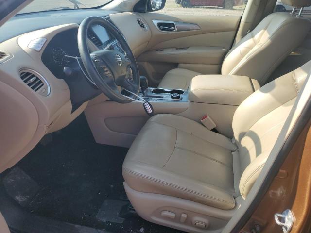 5N1DR2MM7HC605056 - 2017 NISSAN PATHFINDER S ოქროსფერი ფოტო 7