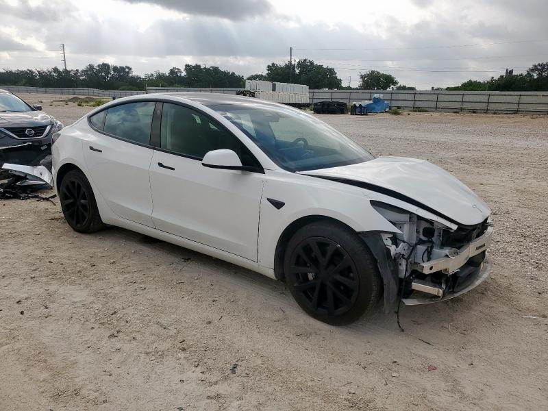 5YJ3E1EA8PF402561 - 2023 TESLA MODEL 3 Biały zdjęcie 4
