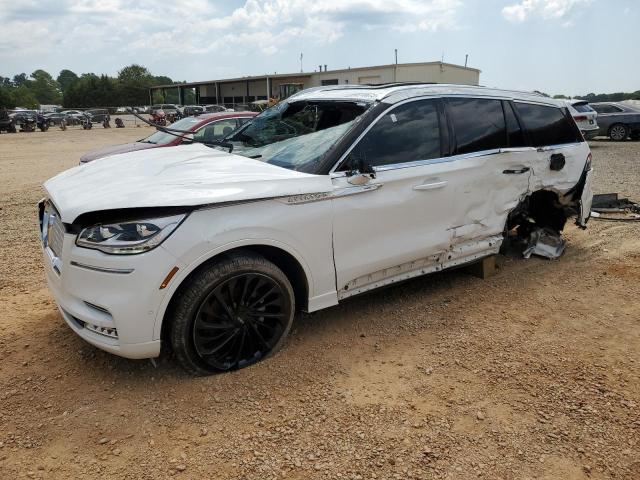 5LM5J7XCXMGL01795 - 2021 LINCOLN AVIATOR RESERVE WHITE photo 1