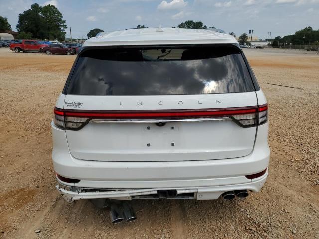 5LM5J7XCXMGL01795 - 2021 LINCOLN AVIATOR RESERVE WHITE photo 6
