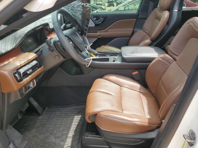 5LM5J7XCXMGL01795 - 2021 LINCOLN AVIATOR RESERVE WHITE photo 7