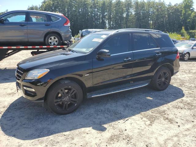 4JGDA5HB4FA610998 - 2015 MERCEDES-BENZ ML 350 4MATIC BLACK photo 1