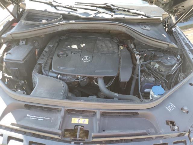 4JGDA5HB4FA610998 - 2015 MERCEDES-BENZ ML 350 4MATIC BLACK photo 12