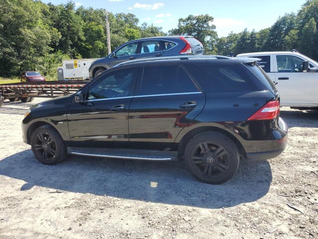 4JGDA5HB4FA610998 - 2015 MERCEDES-BENZ ML 350 4MATIC BLACK photo 2