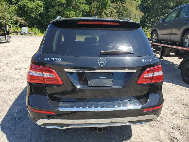4JGDA5HB4FA610998 - 2015 MERCEDES-BENZ ML 350 4MATIC BLACK photo 6