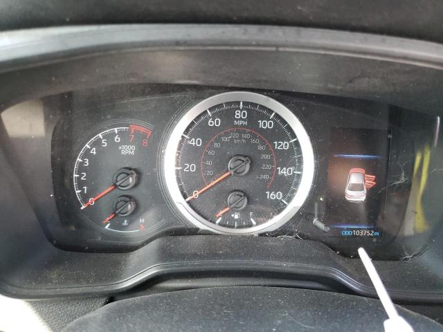 JTDS4MCEXMJ054661 - 2021 TOYOTA COROLLA SE 银色 照片 9