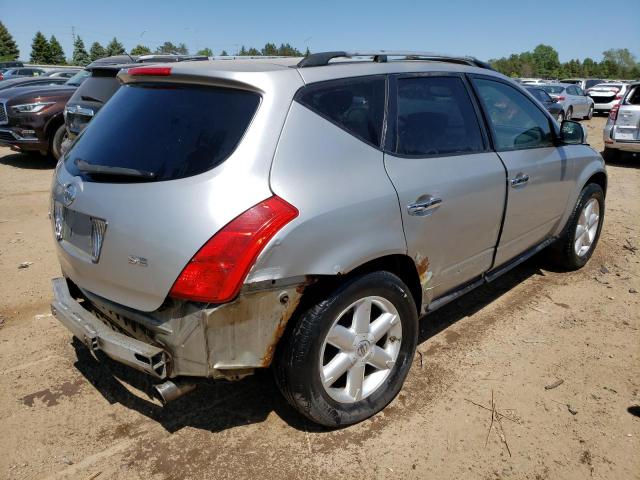 JN8AZ08T23W111387 - 2003 NISSAN MURANO SL SILVER photo 3