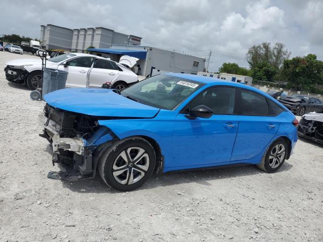 19XFL2H87NE005282 - 2022 HONDA CIVIC SPORT BLUE photo 1