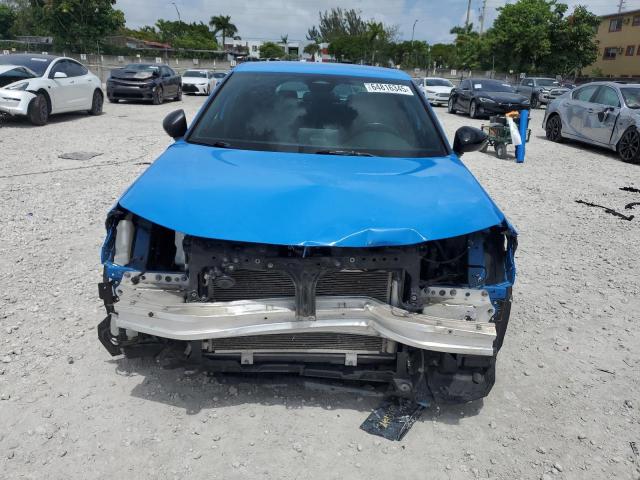 19XFL2H87NE005282 - 2022 HONDA CIVIC SPORT BLUE photo 5