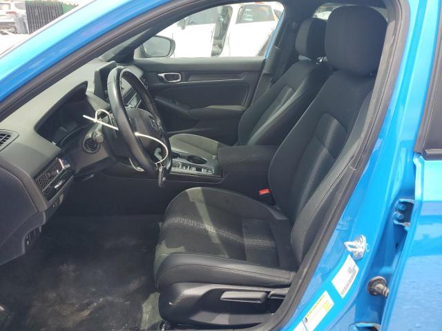 19XFL2H87NE005282 - 2022 HONDA CIVIC SPORT BLUE photo 7