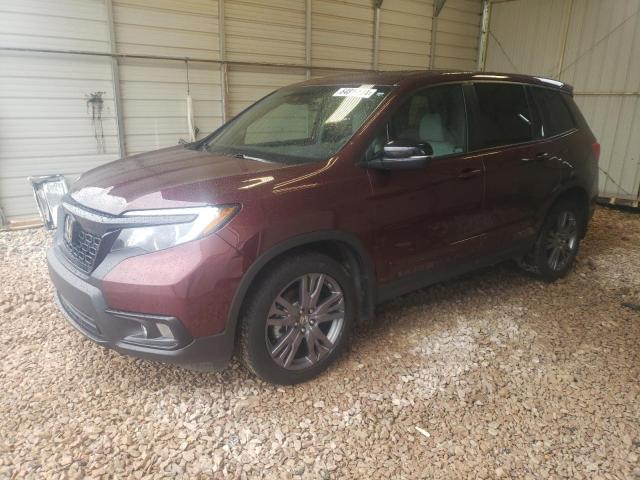 5FNYF7H59KB006216 - 2019 HONDA PASSPORT EXL RED photo 1