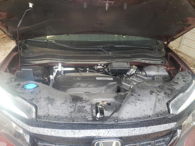 5FNYF7H59KB006216 - 2019 HONDA PASSPORT EXL RED photo 11