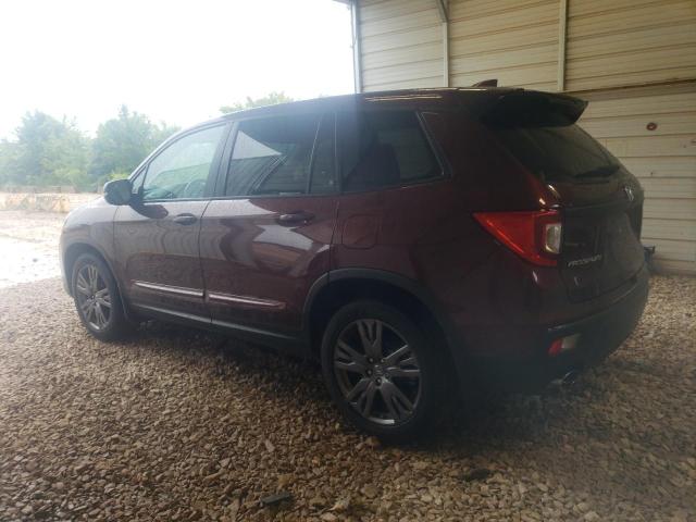 5FNYF7H59KB006216 - 2019 HONDA PASSPORT EXL RED photo 2