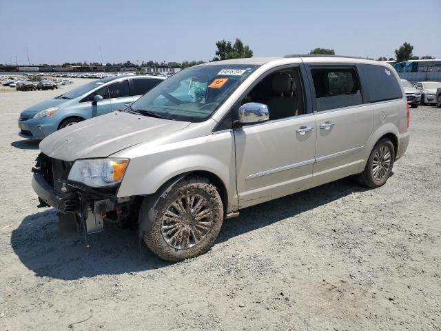 2C4RC1CG3DR621984 - 2013 CHRYSLER TOWN & COU TOURING L GOLD photo 1