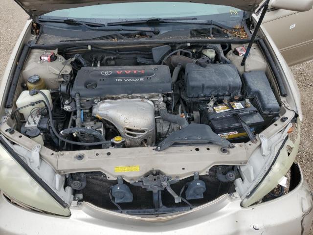 4T1BE32K02U022954 - 2002 TOYOTA CAMRY LE ბეჟი ფოტო 11