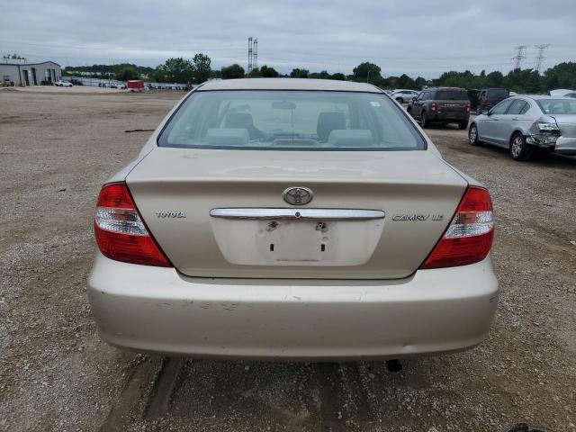 4T1BE32K02U022954 - 2002 TOYOTA CAMRY LE ბეჟი ფოტო 6