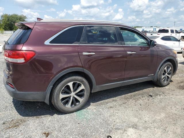 5XYPHDA53JG354373 - 2018 KIA SORENTO EX BURGUNDY photo 3